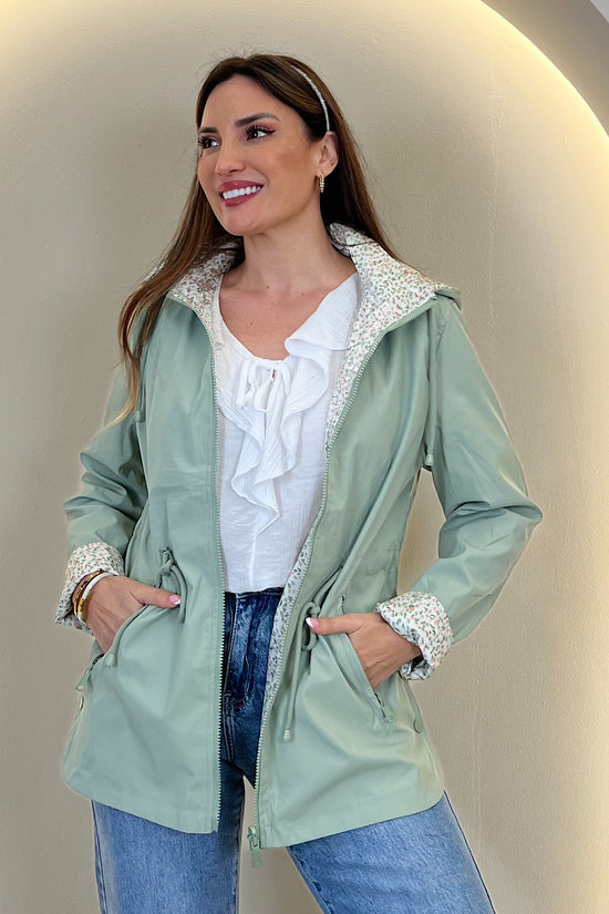 CHAQUETA CORTAVIENTOS REVERSIBLE LAURA