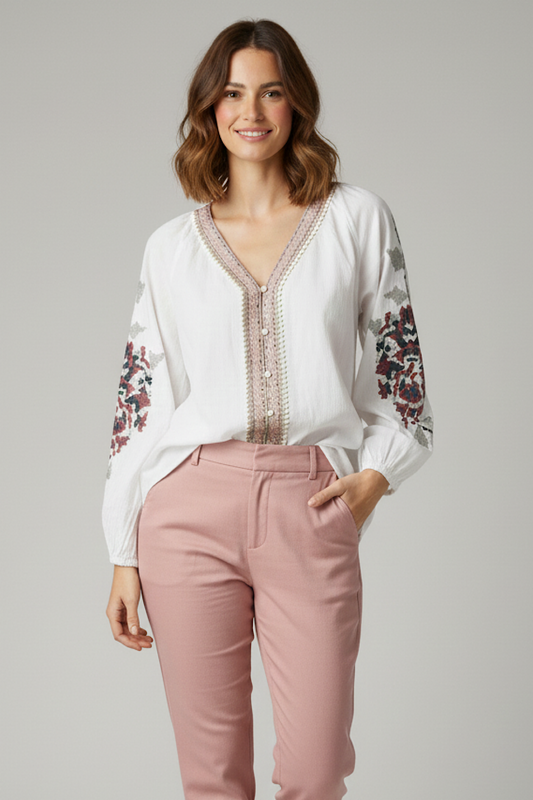 CAMISA BORDADOS SPRING