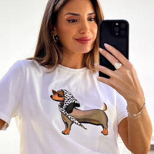 CAMISETA PERRITO PAÑUELO