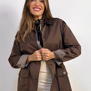 CHAQUETA FORRO CUADROS
