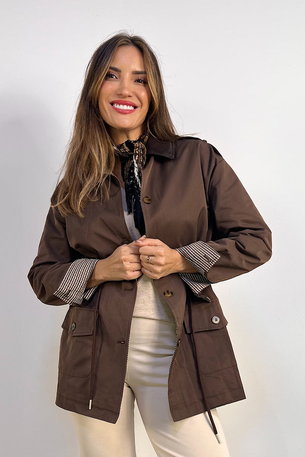 CHAQUETA FORRO CUADROS