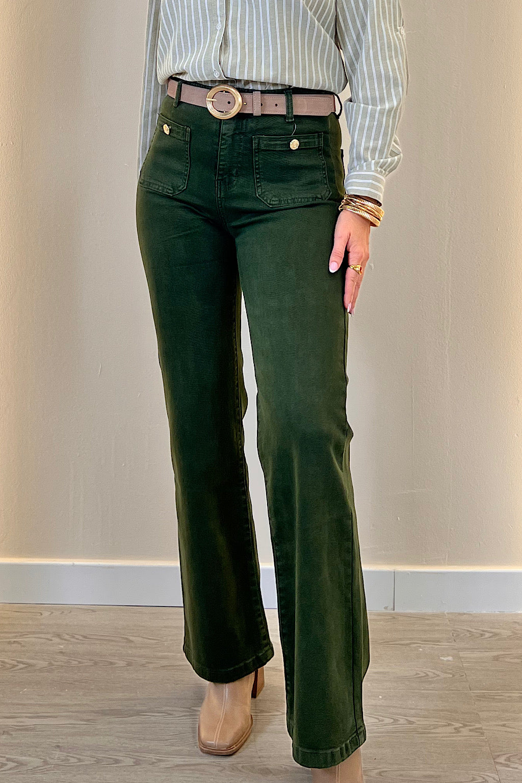 PANTALON VAQUERO BOLSILLOS LESLIE