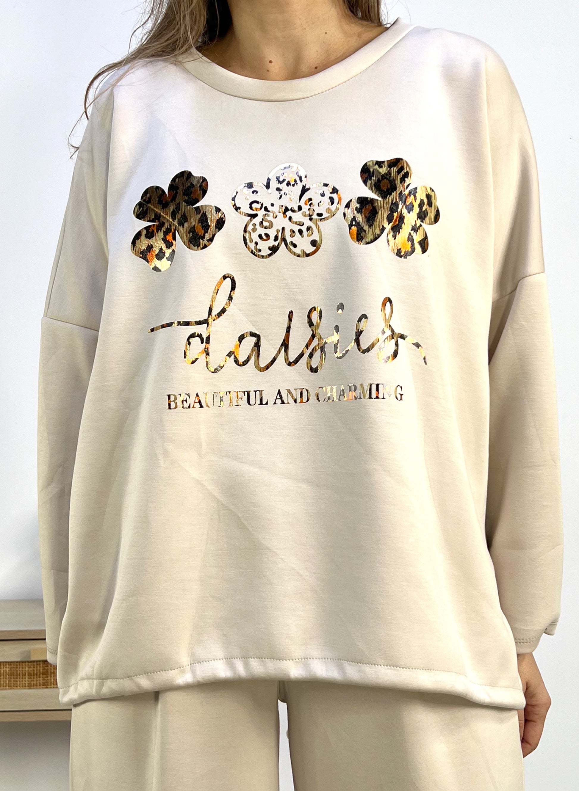 SUDADERA LIGERA DAISIES