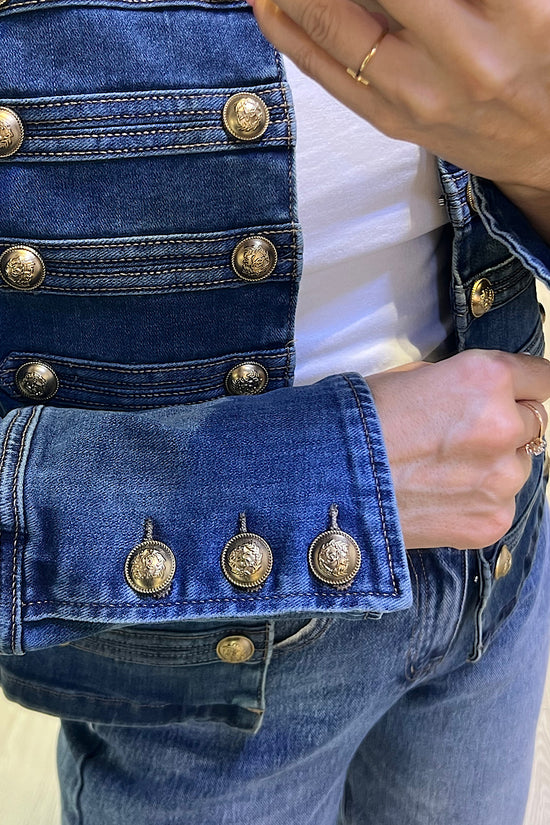 CHAQUETA DENIM BOTONES URBAN