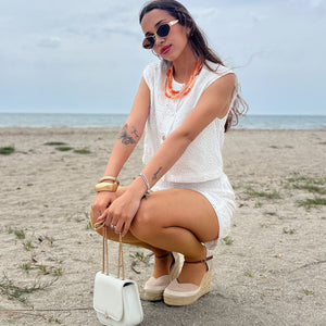 SHORT ENCAJE ALBA