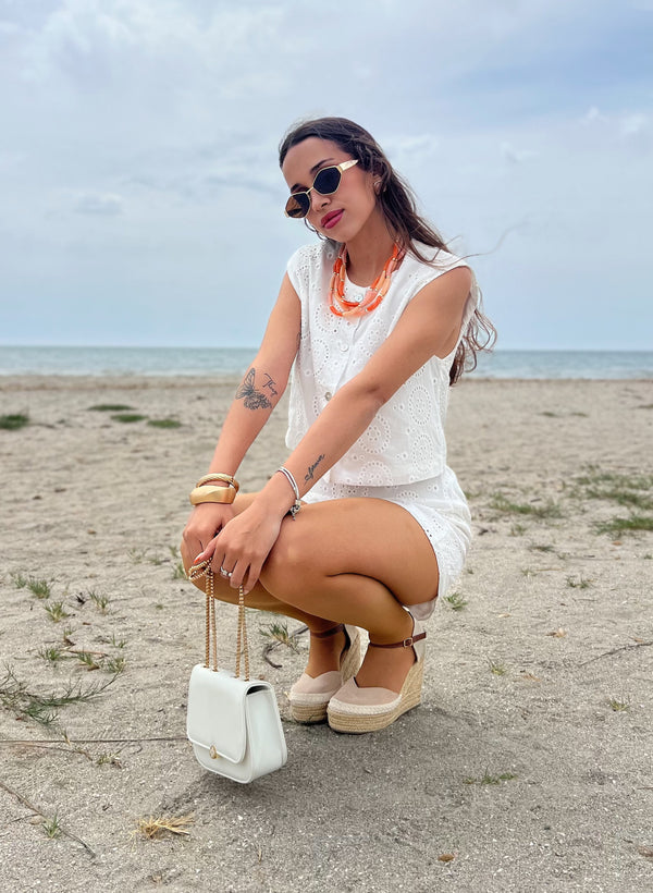 SHORT ENCAJE ALBA