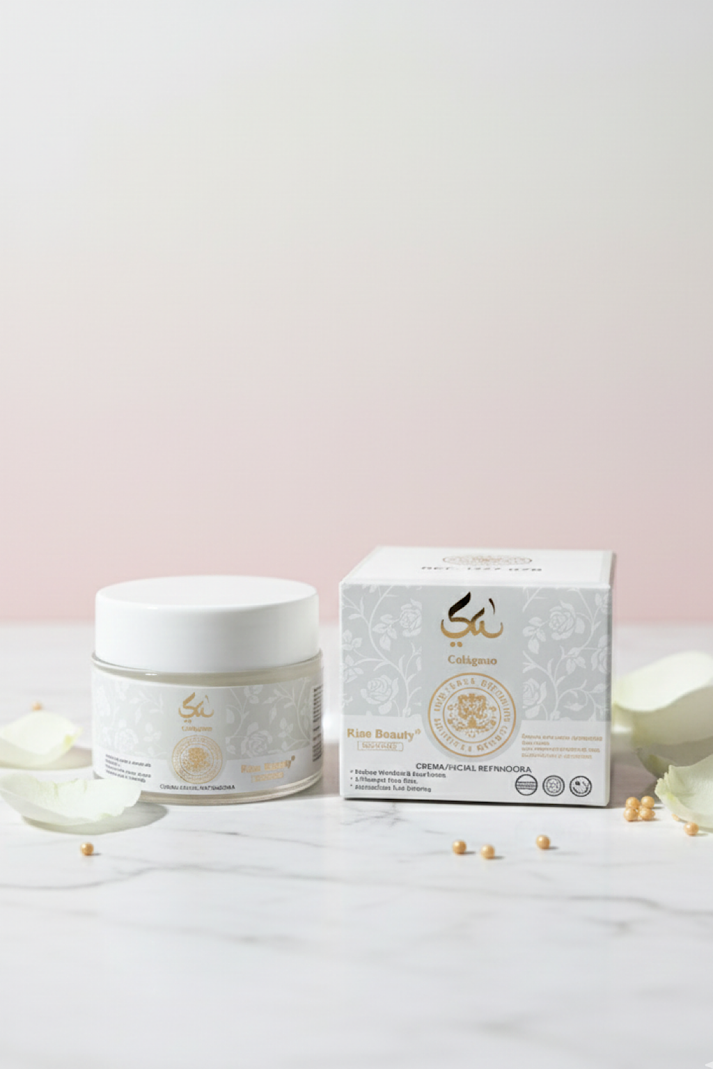 CREMA FACIAL REFINADORA CON COLAGENO - ANTI-ARRUGAS