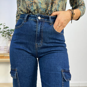 PANTALON VAQUERO CARGO SONIA