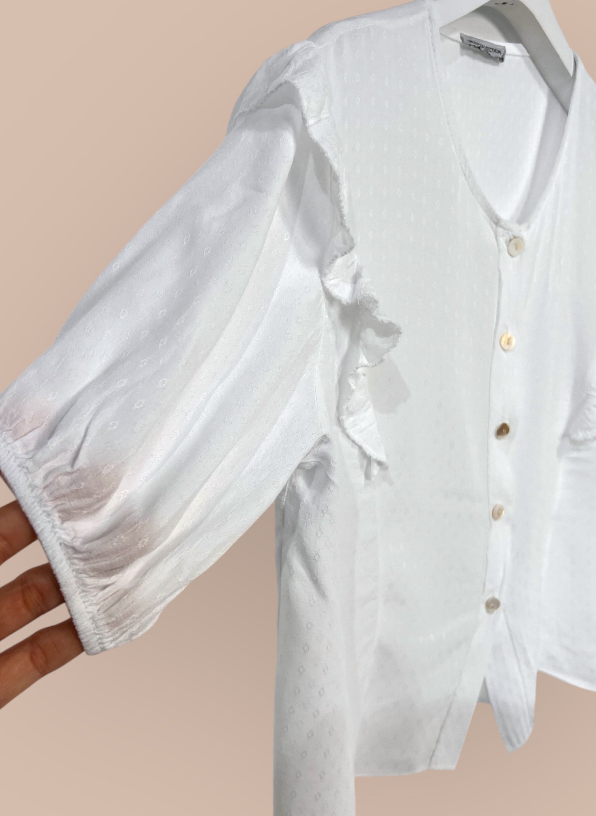 CAMISA CORTA VOLANTES