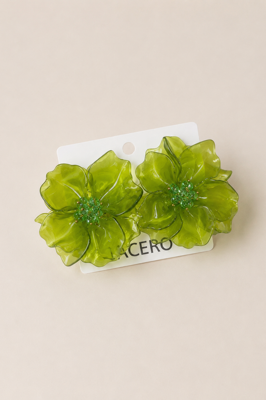 PENDIENTE  FLOR LIRIO