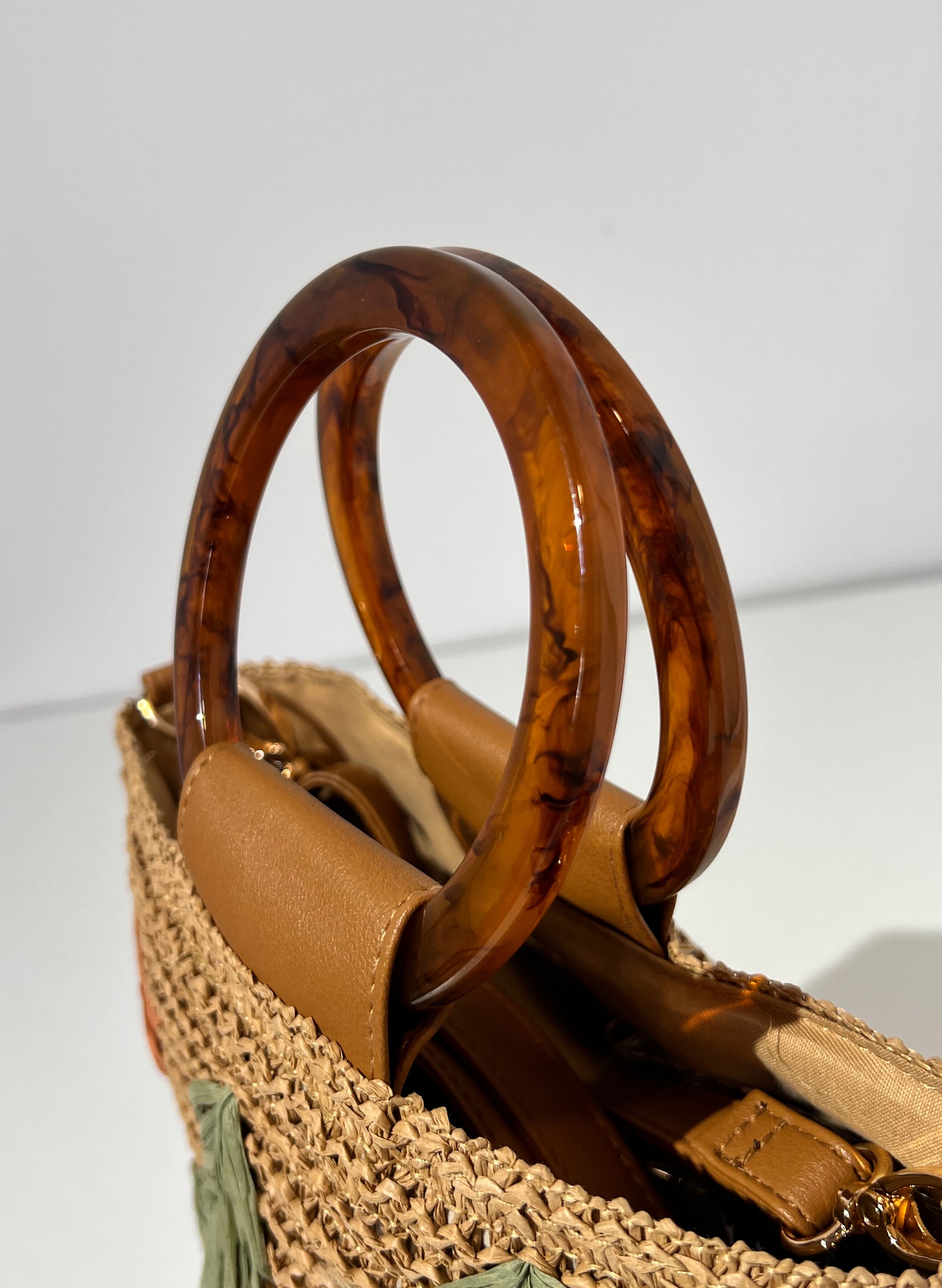 BOLSO TROPICAL RAFIA