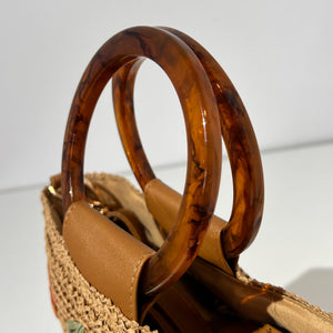 BOLSO TROPICAL RAFIA
