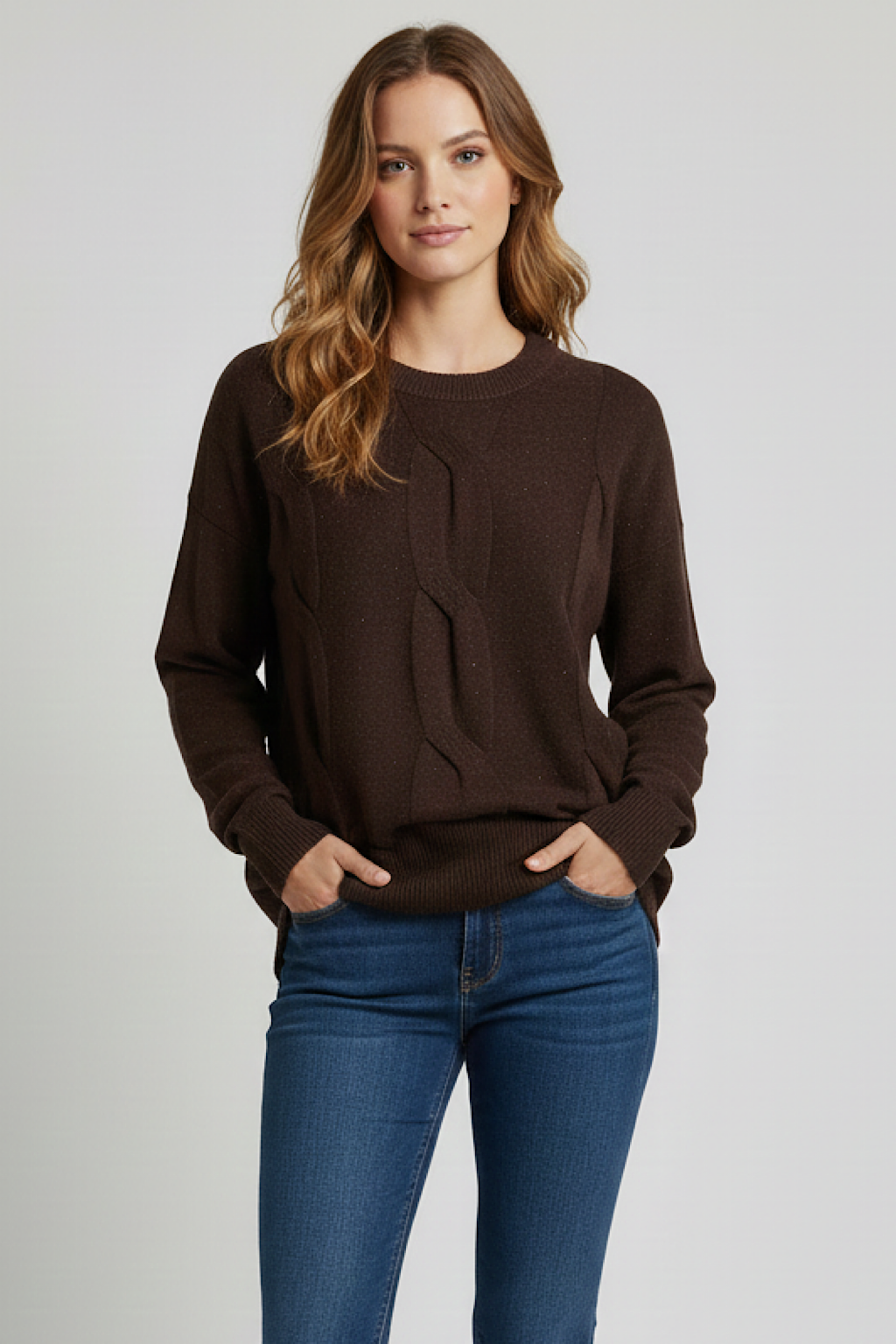 JERSEY TRENZADO BRILLITO