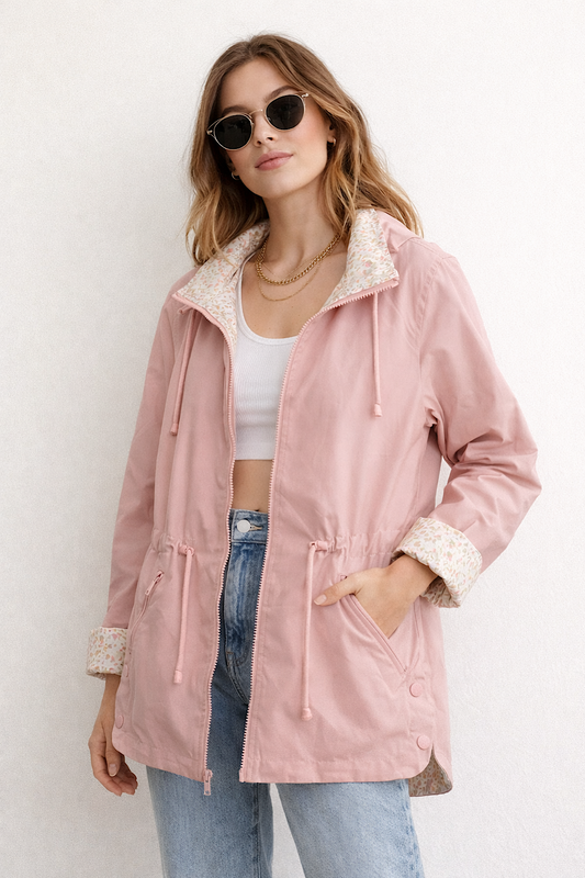 CHAQUETA CORTAVIENTOS REVERSIBLE LAURA