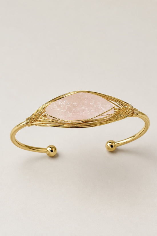 PULSERA RIGIDA PIEDRA NATURAL