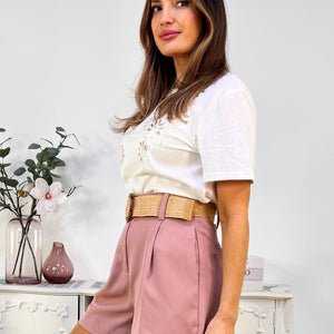 SHORT CON CINTURON SARA
