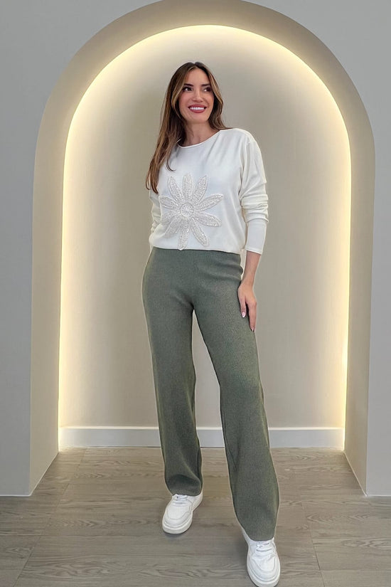 PANTALON LONG CÔTELÉ RENATA