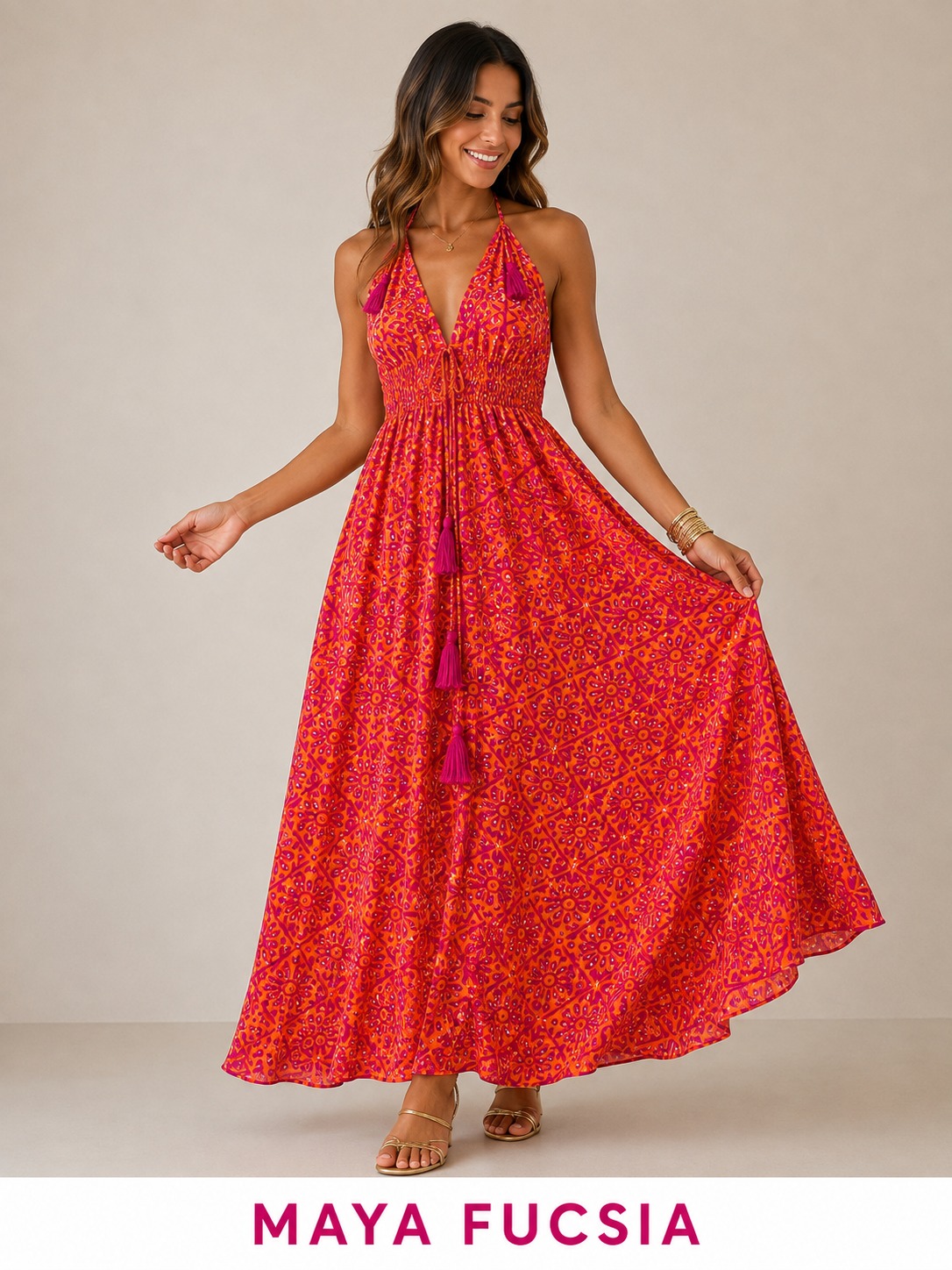 VESTIDO SEDA KIARA