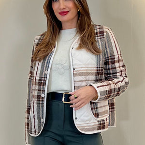 CHAQUETA CUADRO ESCOCES