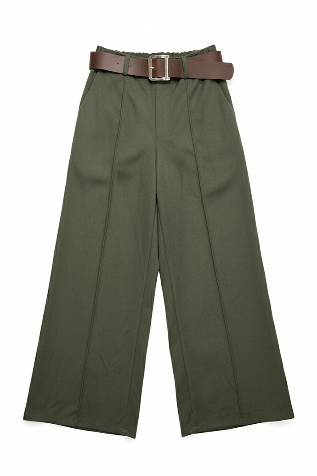 PANTALON LARGO CINTURÓN LORENA