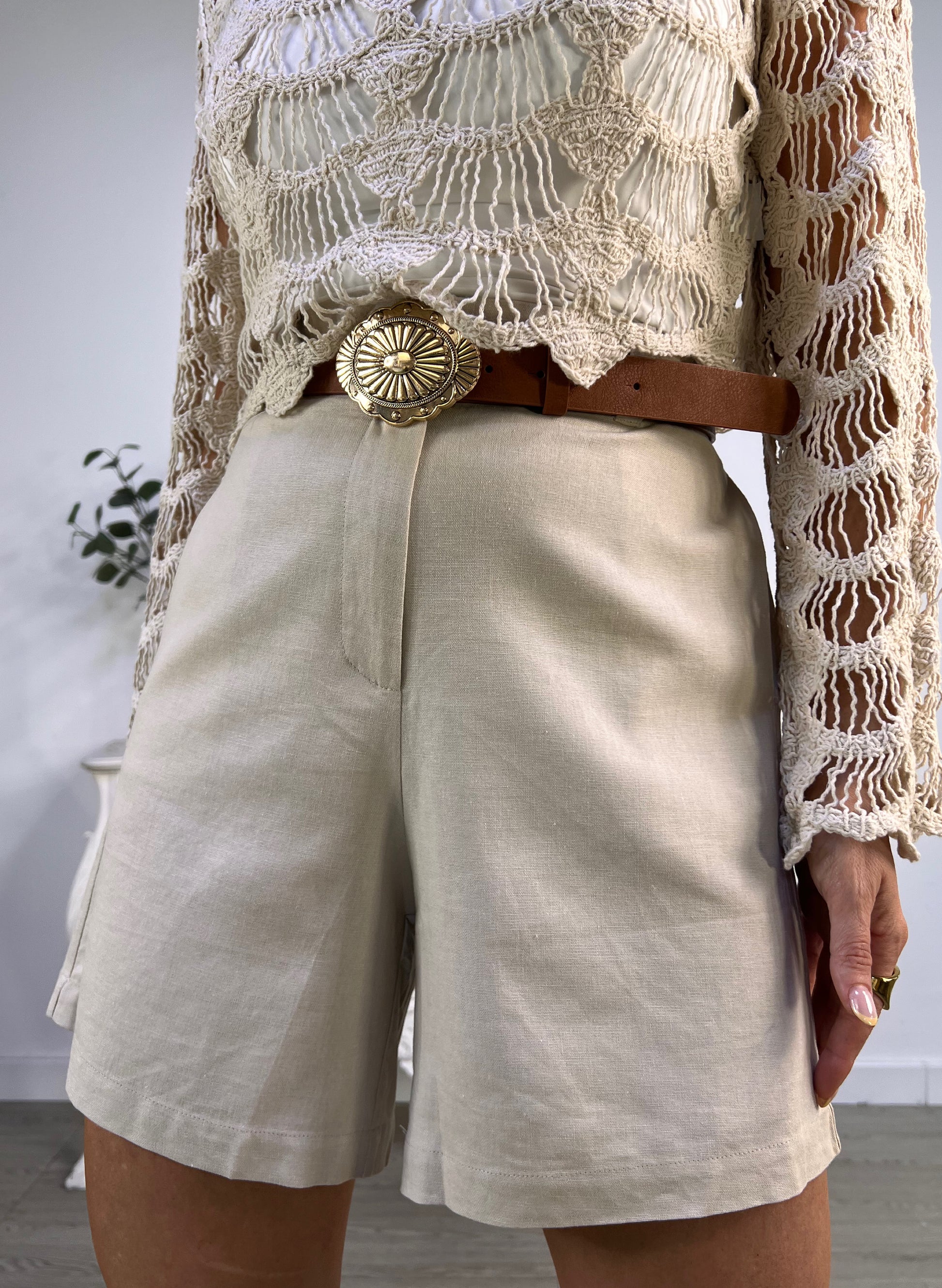 SUETER CORTO CROCHET
