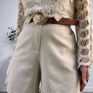 SUETER CORTO CROCHET