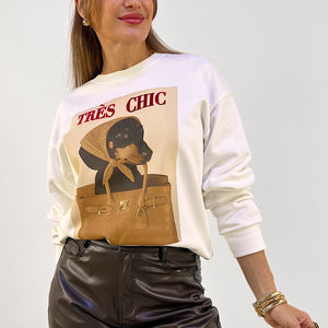 SUDADERA TRES CHIC