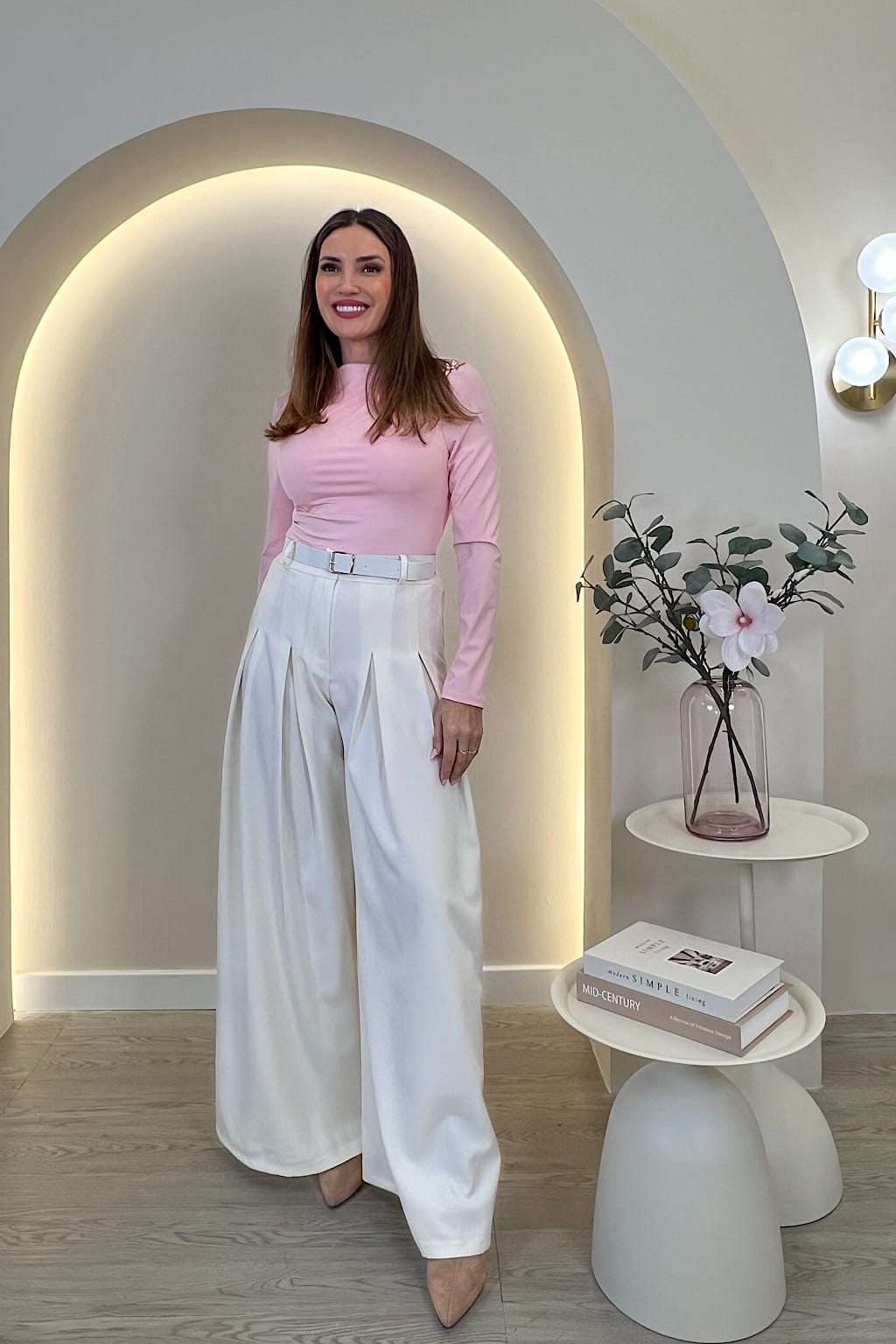 HOSE ANZUG ARIANA GÜRTEL