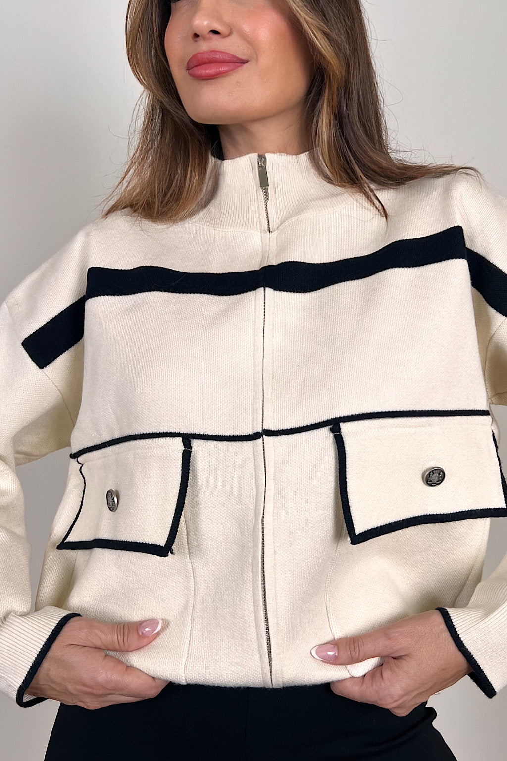 REBECA CREMALLERA RAYAS