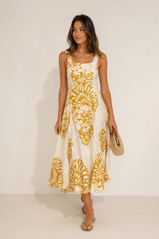 VESTIDO FLORES LAUREN