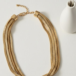 COLLAR ESLABONE MULTIPLES DORADOS