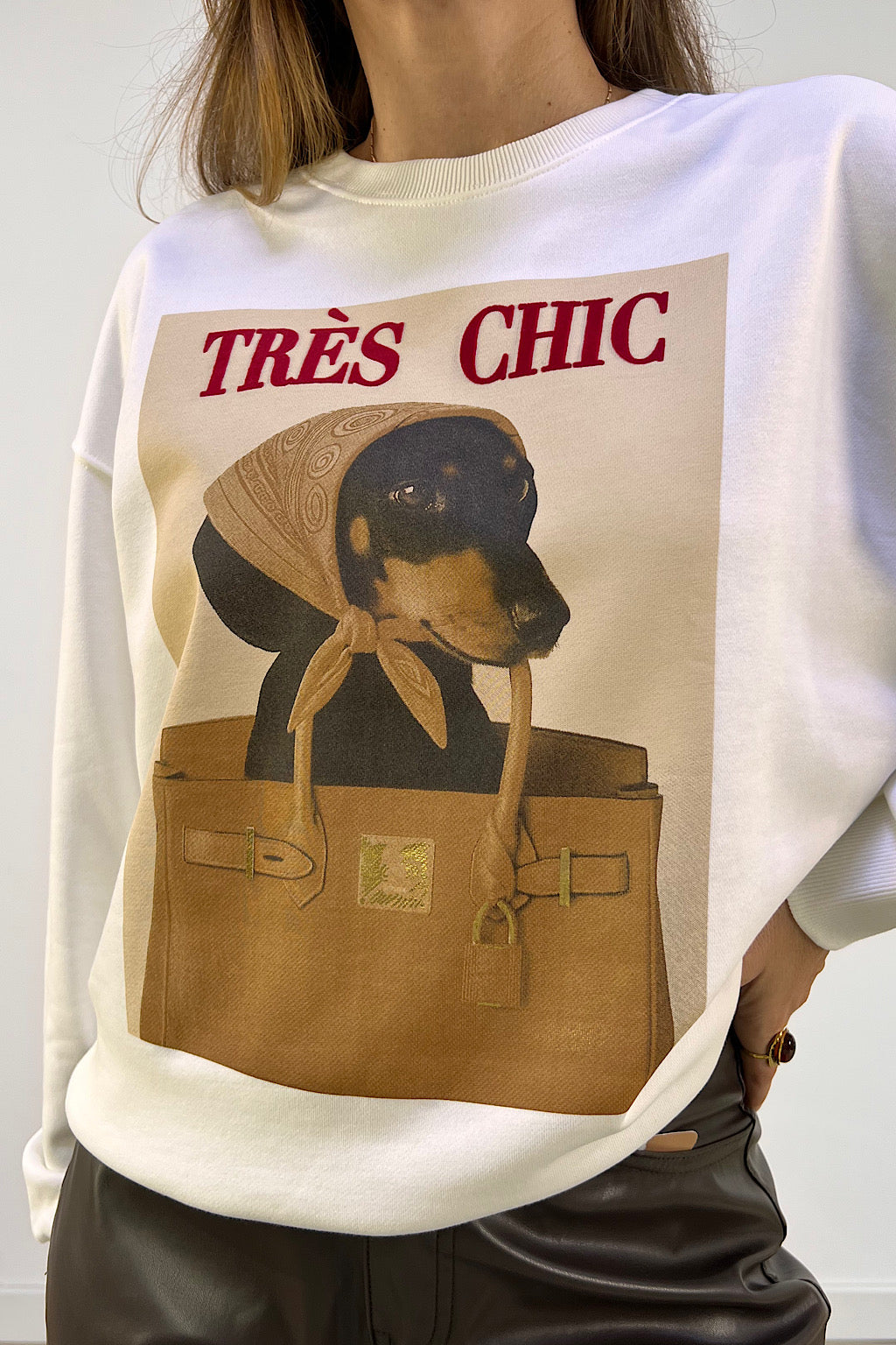 SUDADERA TRES CHIC