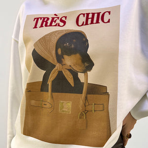 SUDADERA TRES CHIC