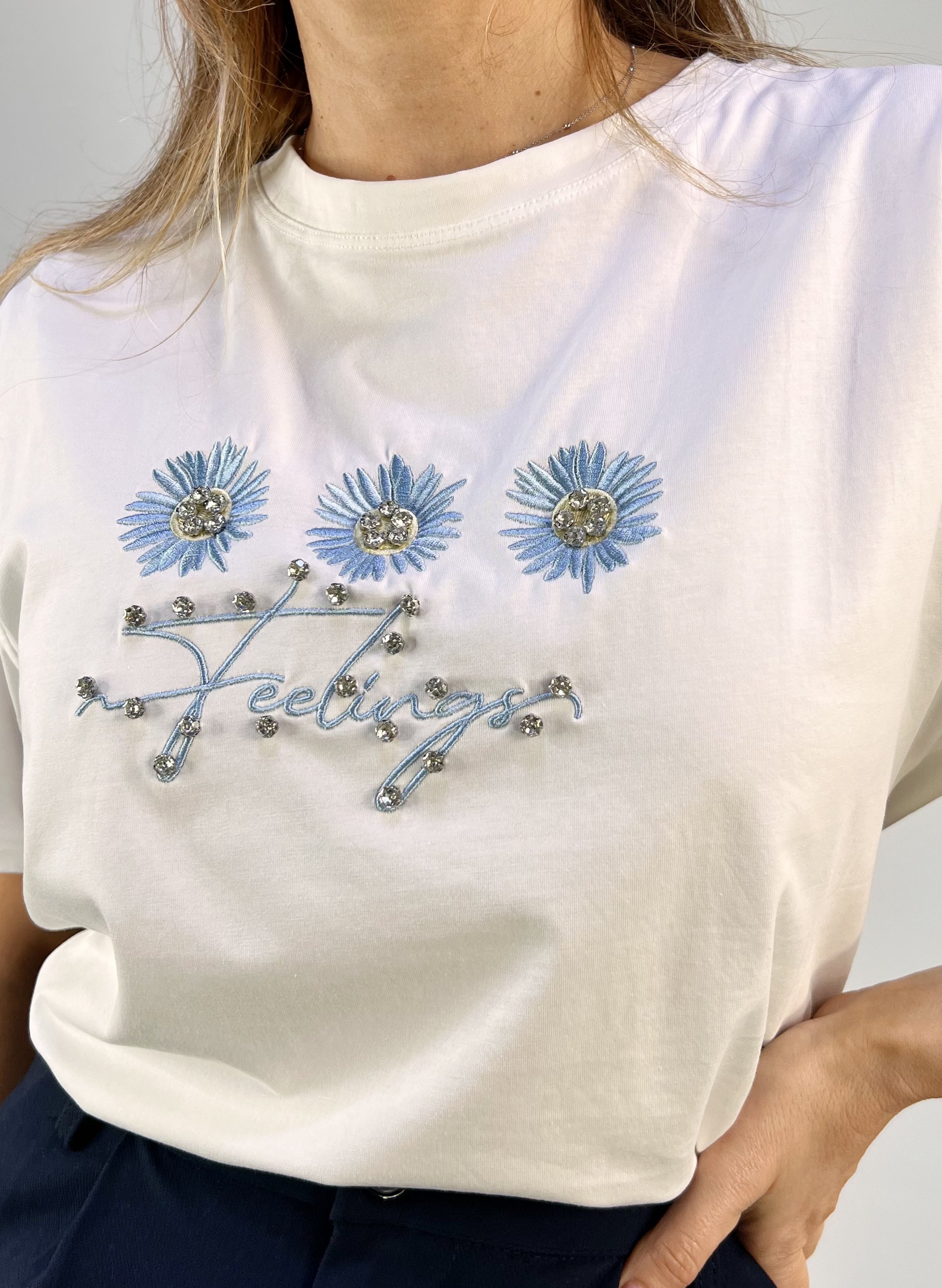 CAMISETA MANGA CORTA FEELINGS