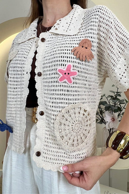 CROCHET-SOMMERBLUSE