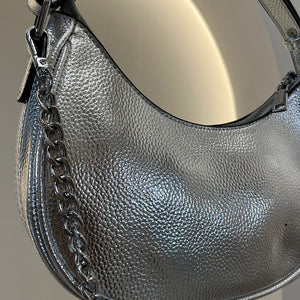 BOLSO LUNA PLATA