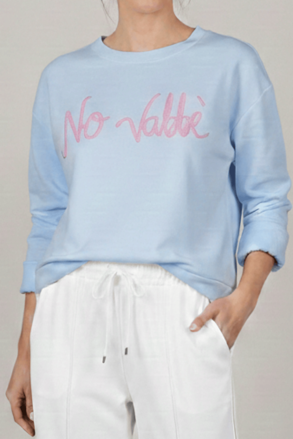 SWEATSHIRT STICKEREI NO VABBE