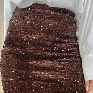 MINI FALDA LENTEJUELAS OLGA