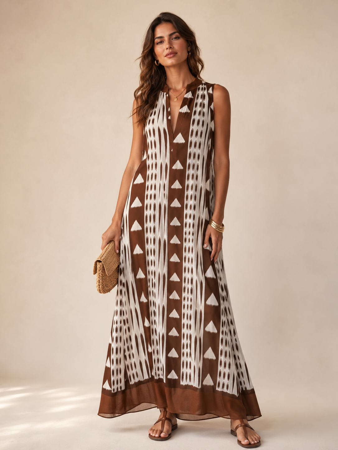 VESTIDO LARGO FLUIDO MELISSA