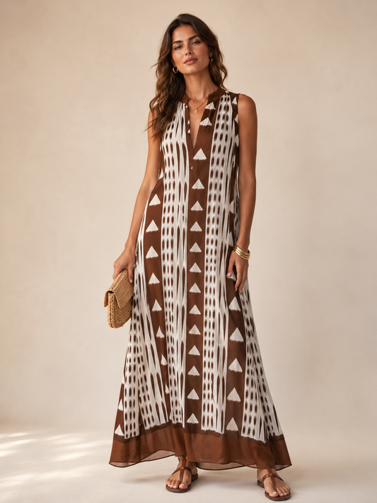 VESTIDO LARGO FLUIDO MELISSA