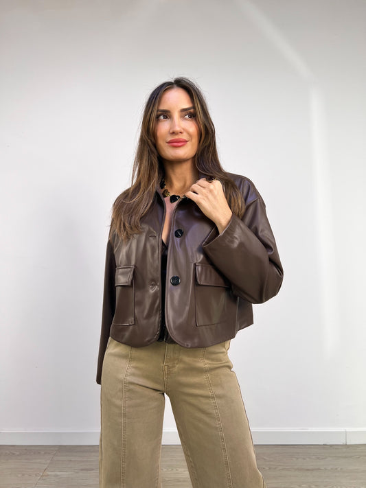 CAZADORA POLIPIEL AMANDA