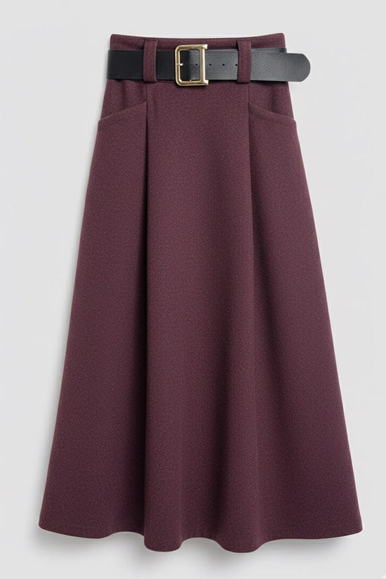 JUPE LONGUE EN DRAP ISABELLA