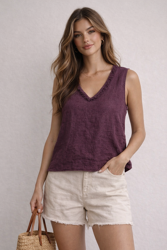 CAMISETA FLECO CORTO ESCOTE