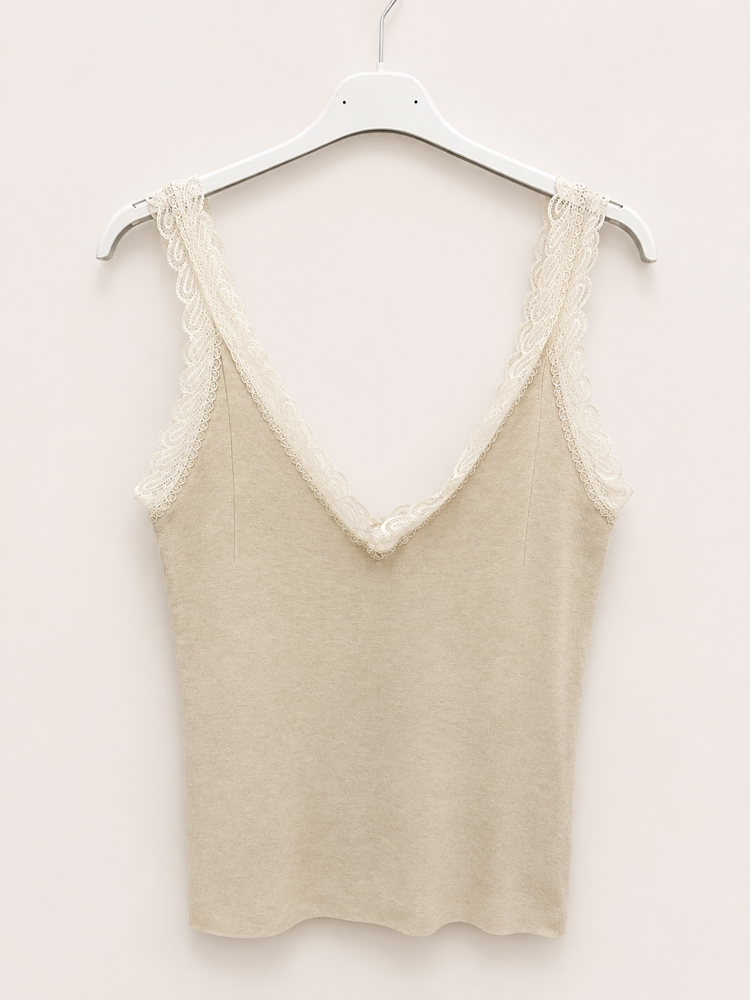 CAMISETA PUNTO PUNTILLA CLEO
