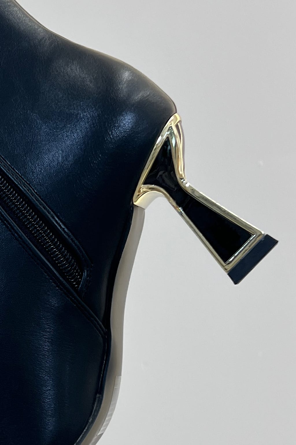 BOTTINE TALON DORÉ ELENA