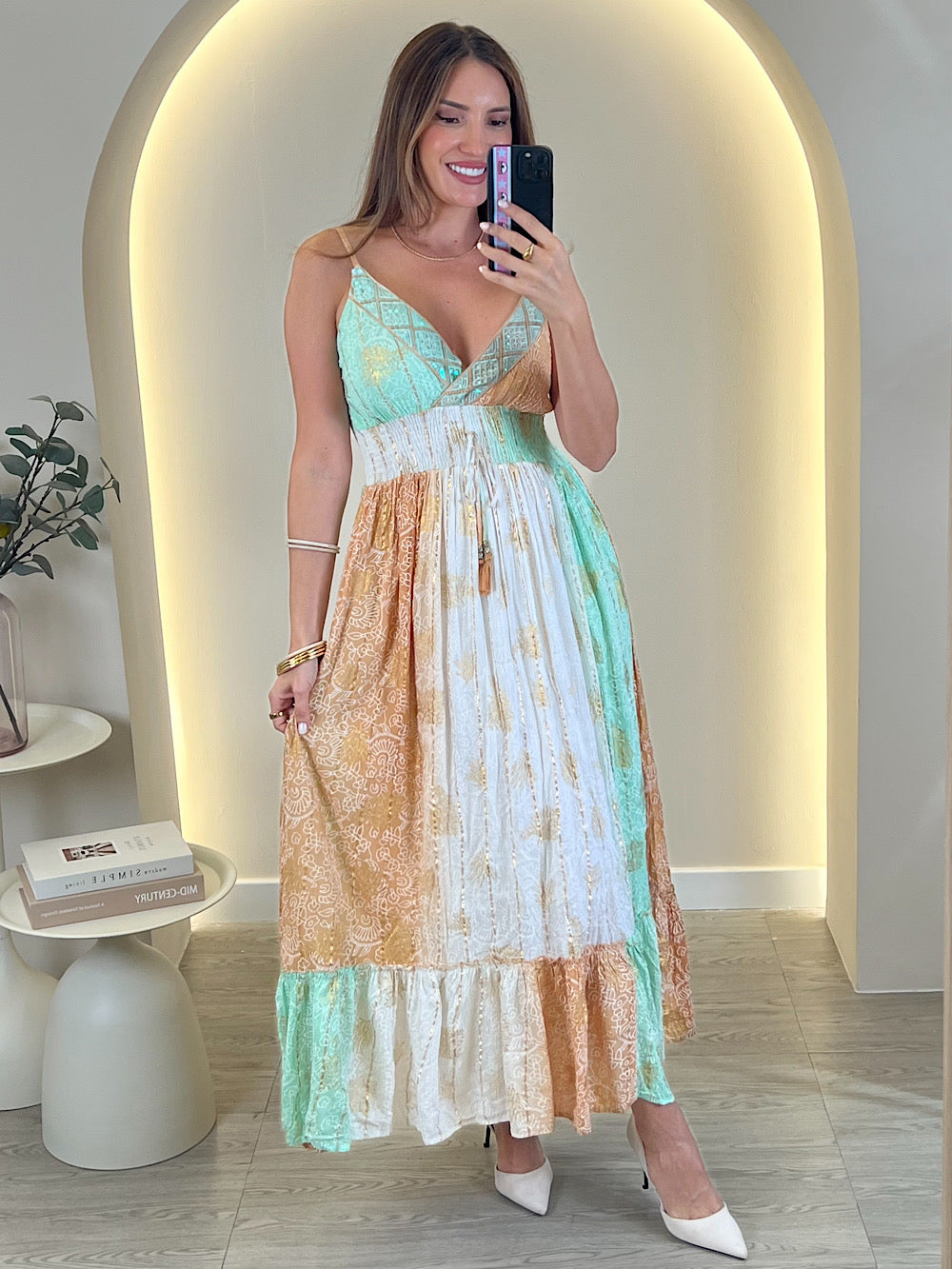 VESTIDO MIDI BOHO RIVIERA