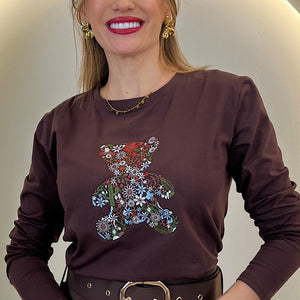 CAMISETA OSITO VELVET