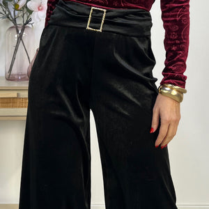 PANTALON PALAZZO TERCIOPELO