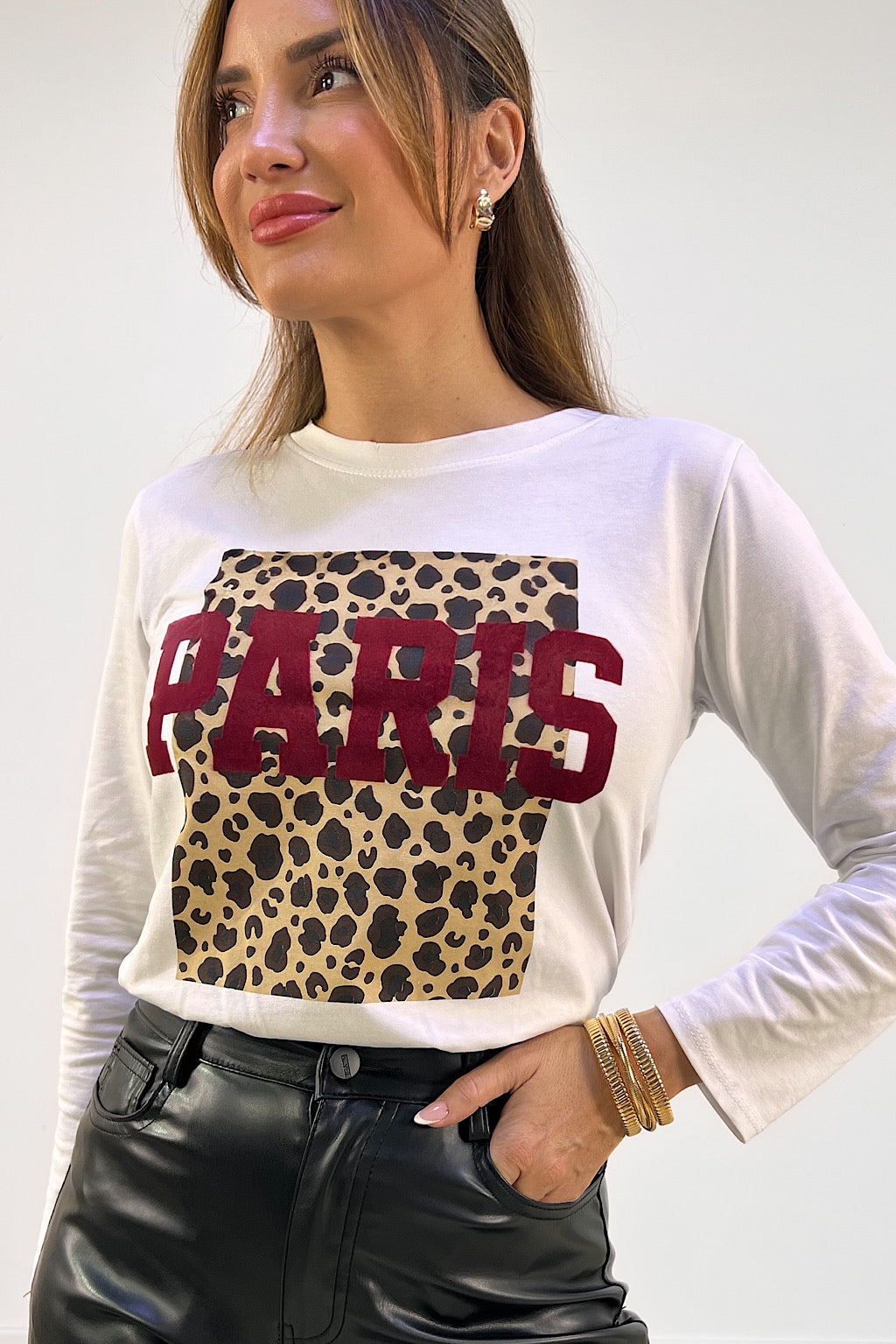 CAMISETA MANGA LARGA PARIS