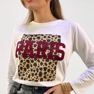 CAMISETA MANGA LARGA PARIS